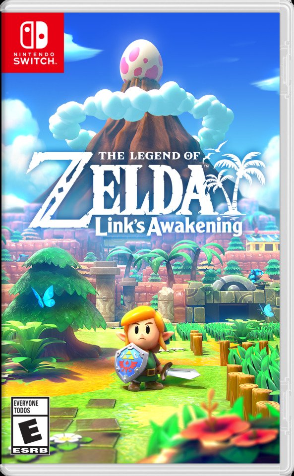 The Legend of Zelda: Link's Awakening | Portada y Renders – Nintendo Switch.  – NINtheorist